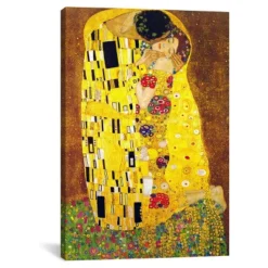 The Kiss By Gustav Klimt Canvas Print -Safavieh Store GUEST c36a9660 514f 4bf4 8263 f7f4db08138e