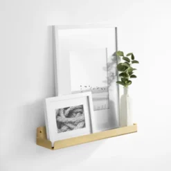 MDesign Metal Household Wall Mount Organizer Storage Basket -Safavieh Store GUEST c463c1f3 43a0 45e0 897e be3446f15181