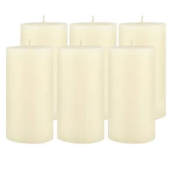 6pk Unscented Flat Top Smooth Pillar Candles Ivory - Stonebriar Collection 20 6pk Unscented Flat Top Smooth Pillar Candles Ivory - Stonebriar Collection -Safavieh Store GUEST c4b49840 8588 433e 84d1 43f923d12e3e