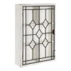 Megara Decorative Wooden Wall Hanging Curio Cabinet Whitewash Finish - Kate & Laurel All Things Decor -Safavieh Store GUEST c4e05029 d9f7 4423 9c15 ece04d2ca7e9