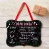DEMDACO Dear Santa Chalkboard Black -Safavieh Store GUEST c566feb3 dd43 43e7 a84f daf25a82e1a7