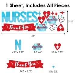 Big Dot Of Happiness Thank You Nurses - Peel And Stick Nurse Appreciation Week Decoration - Wall Decals Backdrop 11 Big Dot Of Happiness Thank You Nurses - Peel And Stick Nurse Appreciation Week Decoration - Wall Decals Backdrop -Safavieh Store GUEST c573133c b4b9 44c3 bd7e c273fbc533b3