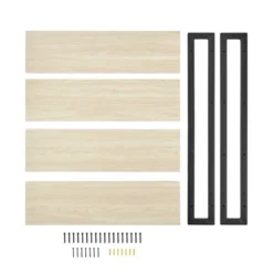 36" X 28.4" 4 Tier Floating Bracket Wall Shelf Unit - Danya B. -Safavieh Store GUEST c65f93b0 3a42 4ddd 884a c106c7704f3d