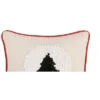 C&F Home Snow Globe Tree French Knot Throw Pillow