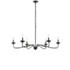 72.5" Brighton Chandelier Matte Black 1 72.5" Brighton Chandelier Matte Black -Safavieh Store GUEST c6c73881 f9fd 403d 81b9 b79b4a574a96