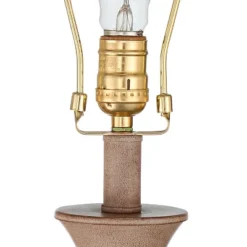 Regency Hill Avery Traditional Table Lamps 25" High Set Of 2 Faux Wood With USB Charging Port LED Touch On Off Ivory Shades For Living Room Home Desk -Safavieh Store GUEST cb8d0e77 66a5 4ce9 becf e4f34c8fce80