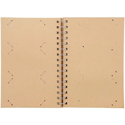 Paper Junkie 2-Pack Kraft Paper Desk Calendar Flip Photo Album Brown Picture Frames, 8.25x5.5 Inch 5 Paper Junkie 2-Pack Kraft Paper Desk Calendar Flip Photo Album Brown Picture Frames, 8.25x5.5 Inch - Image 3