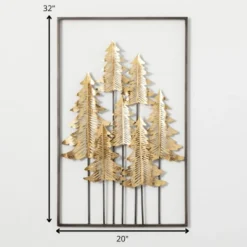 Gold Metal Tree Wall Decor Multicolor 32"H Metal -Safavieh Store GUEST cdf3a637 3bc8 4d8a 8735 10d677b0f3fc