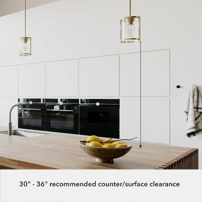 1-Light Astwood Mini Pendant - Hunter Fan 3 1-Light Astwood Mini Pendant - Hunter Fan