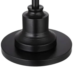 360 Lighting Spenser Rustic Farmhouse Floor Lamp 58" Tall Oiled Bronze Metal Off White Linen Empire Shade For Living Room Bedroom Office House Home -Safavieh Store GUEST d001c5dc 038a 40ec 9f21 15c5aa238b93