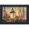 Briarwood Lane Holiday Lantern Christmas Doormat Rustic Cardinals