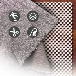 Nevlers Non-Slip Rug Pad 2'x10' - White -Safavieh Store GUEST d3550284 4287 4956 ac1a 1f7d89d6d7ea 2