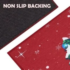 Trinity Snow Man Christmas Tree Xmas Welcome Doormat -Safavieh Store GUEST d4173aab 36d0 40be ac0b c6425503c7a0