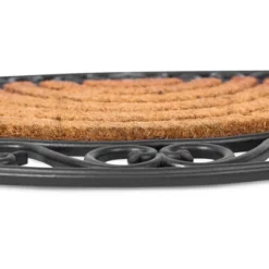 BIRDROCK HOME 18 X 30 Half Round Natural Coir And Rubber Doormat With Scroll Border 9 BIRDROCK HOME 18 X 30 Half Round Natural Coir And Rubber Doormat With Scroll Border -Safavieh Store GUEST d73f1f8b fc9d 45fb bb33 b193db0a35c0