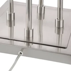 Possini Euro Design Athena Modern Floor Lamp 72" Tall Brushed Nickel 4 Light Tree Clear Outer Opal Inner Double Glass Shade For Living Room Bedroom -Safavieh Store GUEST d806742c ab0c 4bf0 9f15 c25e0259f944