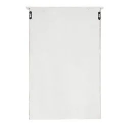 Hutchins Decorative Farmhouse Wood Wall Cabinet Rustic And White - Kate & Laurel All Things Decor -Safavieh Store GUEST d918f849 652d 4d9c 8192 aa4b6a1b5a87