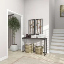 Set Of 2 Metal Bird Wall Decors With Real Wood Detailing Black - Olivia & May -Safavieh Store GUEST d970e69e 5a41 49dd 9a05 99fa3cb3cdfe