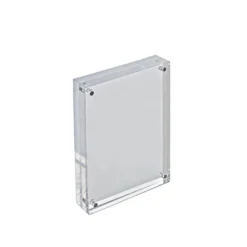 Azar Displays Clear Acrylic Magnetic Photo Frame Block 5" X 7" Vertical/Horizontal -Safavieh Store GUEST db674ba9 6903 41e5 a520 e0967abb8fa5