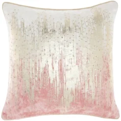 18"x18" Sofia Ombre Met Sequins Square Throw Pillow - Mina Victory -Safavieh Store GUEST dba2b9d0 5b90 4041 b6ce 1f7d91a1df30