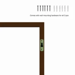 Floating Shelves- Cube Wall Shelf Set With Hidden Brackets, 3 Sizes To Display Decor, Books, Photos, More- Hardware Included By Hastings Home (Black) -Safavieh Store GUEST de14dabf a452 45a5 b259 58e4d900aff0