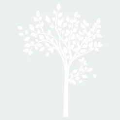 Simple Tree Peel And Stick Giant Wall Decal White - RoomMates -Safavieh Store GUEST de282ba4 c99d 4f37 bef6 d8eac72486c6