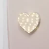 Lambs & Ivy Signature Heart LED Light Up Wall Decor/ Wall Hanging
