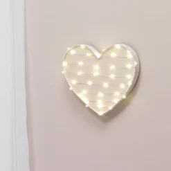 Lambs & Ivy Signature Heart LED Light Up Wall Decor/ Wall Hanging