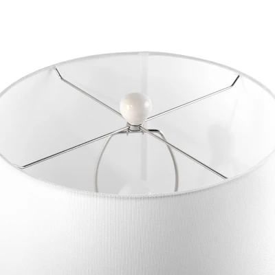 NuLOOM Flint Ceramic 30" Table Lamp Lighting - Cream 30" H X 15" W X 15"D 10 NuLOOM Flint Ceramic 30" Table Lamp Lighting - Cream 30" H X 15" W X 15"D - Image 8