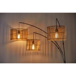 82" Cabana Collection 3-Arm Arc Lamp Black - Adesso -Safavieh Store GUEST dfa7aac3 fc2e 479c 8a05 46d32a624e9b