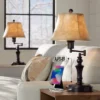 Regency Hill Traditional Swing Arm Desk Table Lamps 21.75" High Set Of 2 With USB Port Bronze Metal Faux Leather Shade For Living Room Bedroom 2 Regency Hill Traditional Swing Arm Desk Table Lamps 21.75" High Set Of 2 With USB Port Bronze Metal Faux Leather Shade For Living Room Bedroom -Safavieh Store GUEST e009d691 86ab 454c 8087 752b77adf8fd