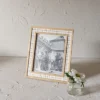 8X10 Inch Tan Plaid Fabric Picture Frame With MDF, Wood & Glass By Foreside Home & Garden -Safavieh Store GUEST e08af468 2b00 41ce bafb 607e9bcb2b87