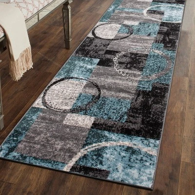 World Rug Gallery Abstract Circle Area Rug 8 World Rug Gallery Abstract Circle Area Rug - Image 6