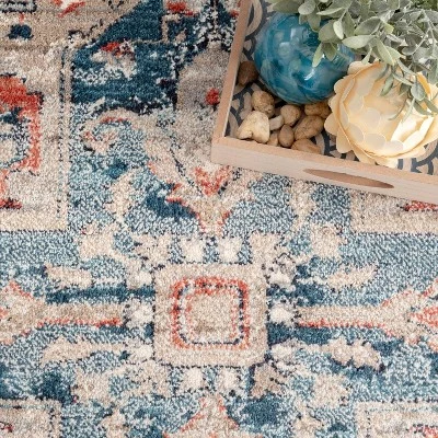 NuLOOM Janessa Croix Medallion Area Rug 8 NuLOOM Janessa Croix Medallion Area Rug - Image 6