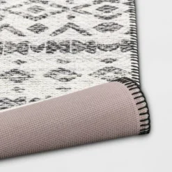 Diamond Printed Accent Aztec Rug Black - Opalhouse™ -Safavieh Store GUEST e3046680 f1c2 4786 85e6 13127e4d5137