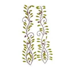Set Of 2 Metal Leaf Wall Decors Green - Olivia & May -Safavieh Store GUEST e32fbab1 fe6c 428d 9808 a9c5e5636bd1