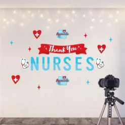 Big Dot Of Happiness Thank You Nurses - Peel And Stick Nurse Appreciation Week Decoration - Wall Decals Backdrop 9 Big Dot Of Happiness Thank You Nurses - Peel And Stick Nurse Appreciation Week Decoration - Wall Decals Backdrop -Safavieh Store GUEST e33c23c5 4782 453e 9a05 e2e11fcc0bca