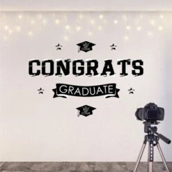 Big Dot Of Happiness Black And White Graduation Party Photo Backdrop - Wall Decals -Safavieh Store GUEST e36d78f8 8166 44fc 88c3 caf7d4267be3