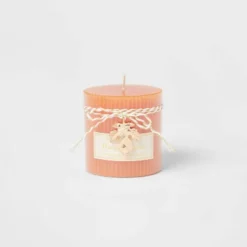 Ribbed Pillar Pumpkin Spice Candle - Threshold™ -Safavieh Store GUEST e467f067 2ab8 486b 8756 c7488700fa1b