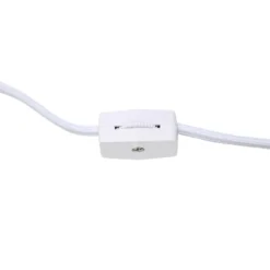 11.02" Mini Modern Ceramic Pastel Accent Bedside Table Desk Lamp With Matching Fabric Shade Periwinkle Blue - Simple Designs -Safavieh Store GUEST e58cf3a1 7589 4c56 a01e 30da9eefba79