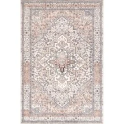 NuLOOM Lorrie Medallion Machine Washable Area Rug 23 NuLOOM Lorrie Medallion Machine Washable Area Rug -Safavieh Store GUEST e9ac5430 6d30 489d a9a4 536b120036a0