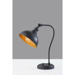 Wallace Table Lamp Black - Adesso -Safavieh Store GUEST e9b4753c 807d 4527 bfad 2000b5fb3dca