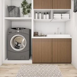 World Rug Gallery Modern Geometric Anti-Fatigue Standing Mat -Safavieh Store GUEST ebd4fb1e 8790 4e79 847f 0aa729e75d91