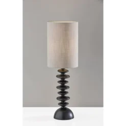 Beatrice Tall Table Lamp Black - Adesso