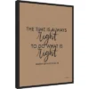 18" X 24" Words Of Wisdom IV Black - The Time Is Right By Becky Thorns Framed Canvas Wall Art Black - Amanti Art -Safavieh Store GUEST eca34404 3b94 4131 82e6 d2b9e92f6a3f