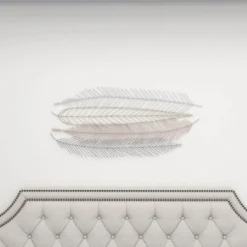 Metal Bird Feather Wall Decor - CosmoLiving By Cosmopolitan -Safavieh Store GUEST ecbf861a 6a9a 4704 a4e2 07d432a37507