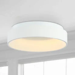 17.75" Ring Flush Mount Ceiling Light (Includes Energy Efficient Light Bulb) - JONATHAN Y 13 17.75" Ring Flush Mount Ceiling Light (Includes Energy Efficient Light Bulb) - JONATHAN Y -Safavieh Store GUEST ed8c26f1 3d99 4055 bdb3 fe7aacf8eb94