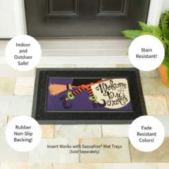 Evergreen Welcome My Pretties Sassafras Indoor Outdoor Switch Doormat 1'10"x10" Purple 9 Evergreen Welcome My Pretties Sassafras Indoor Outdoor Switch Doormat 1'10"x10" Purple -Safavieh Store GUEST edada2fd 0c00 4a1f a4d1 95e528dbd071