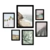(Set Of 6) Framed Prints Gallery Wall Art Set California Coast By Sisi And Seb - Americanflat -Safavieh Store GUEST ee34073a dee4 43b7 b6c9 184d179387f5