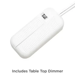 360 Lighting Justin Modern Accent Table Lamps 18" High Set Of 2 Silver With USB Charging Port And Table Top Dimmers White Shade For Bedroom Home Desk -Safavieh Store GUEST ee8d7252 b8ab 441a af1f 23922c0a3f03