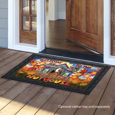 Briarwood Lane Nuthouse Fall Doormat Welcome Autumn Indoor / Outd 4 Briarwood Lane Nuthouse Fall Doormat Welcome Autumn Indoor / Outd - Image 2